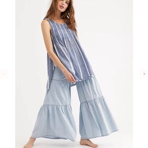 Free People Obi Posey Smocked Top